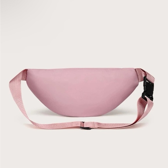 Oxford cloth Fanny pack/crossbody bag pink - Picture 9 of 10